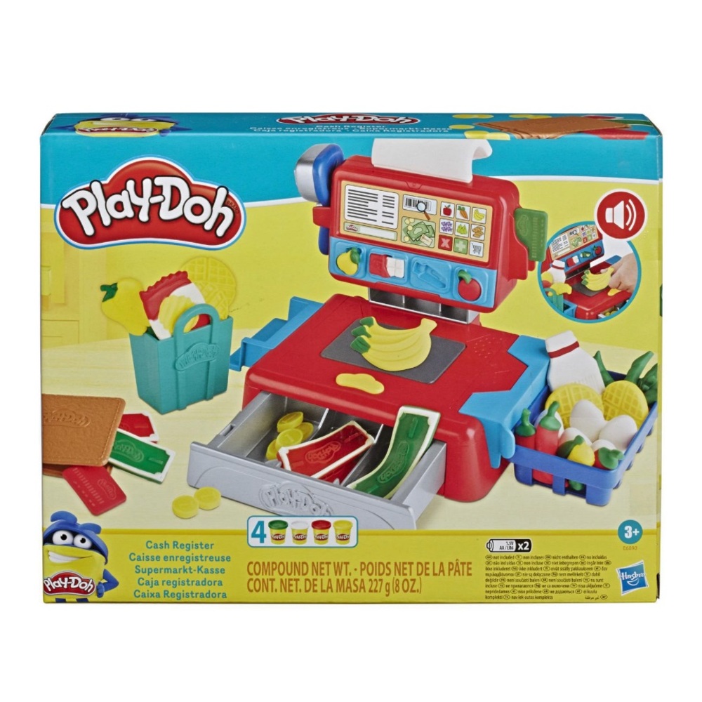 Play-Doh cash register toy with sound